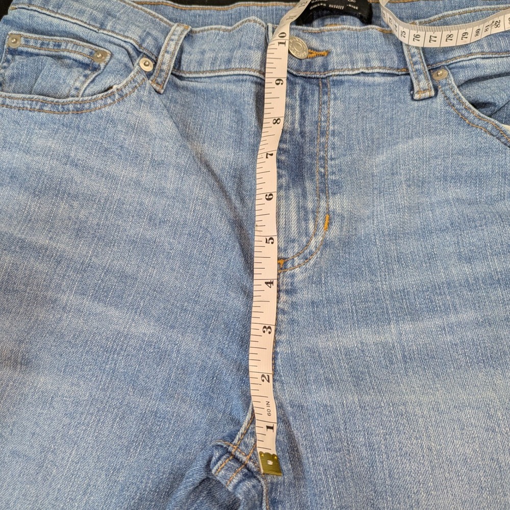 Banana Republic Girlfriend Jeans Women 31/12 Blue Excellent Mid-Rise - Picture 8 of 9
